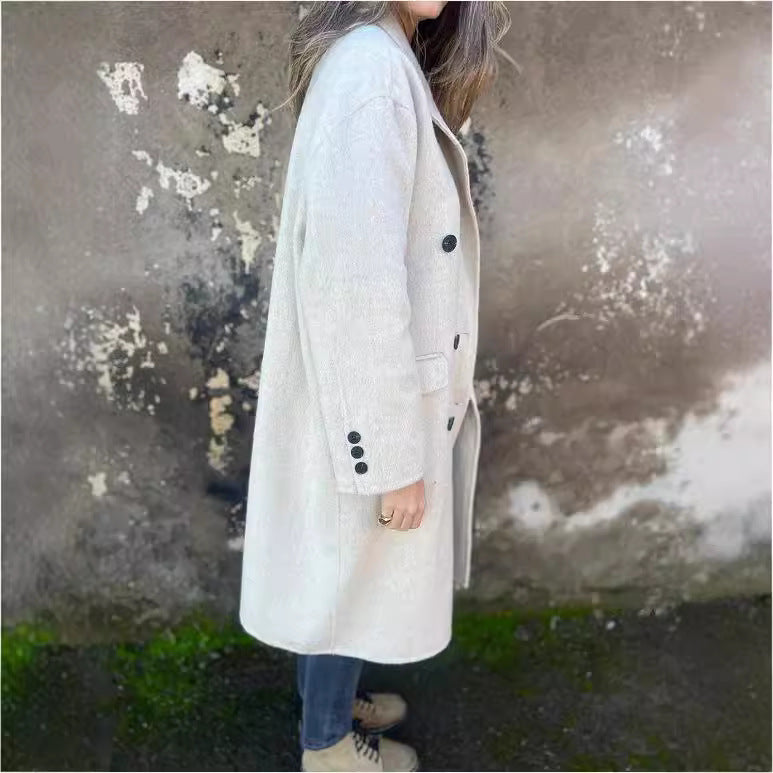 Veste Mi-Longue Femme